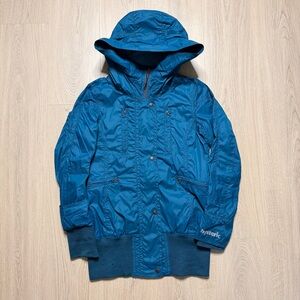 Hysteric Glamour PERTEX Full Zip Buttonup Nylon Shell Jacket Womens Medium Large